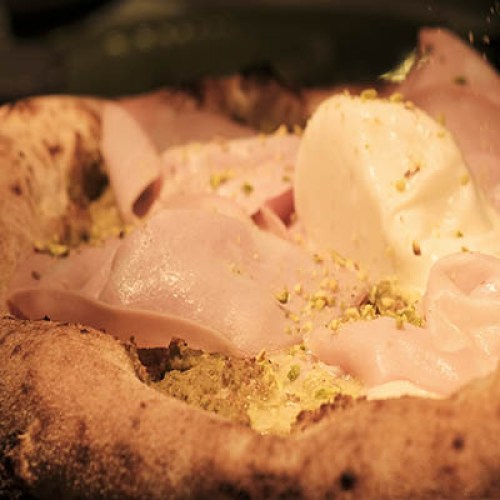 Pizza Bronte Mortadella
